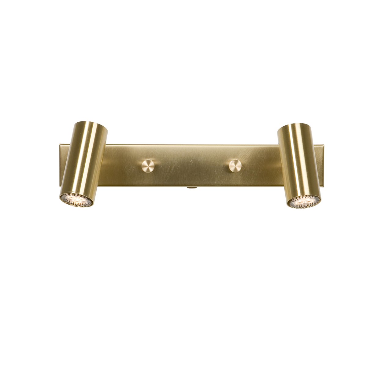 Belid Cato wall lamp double brass