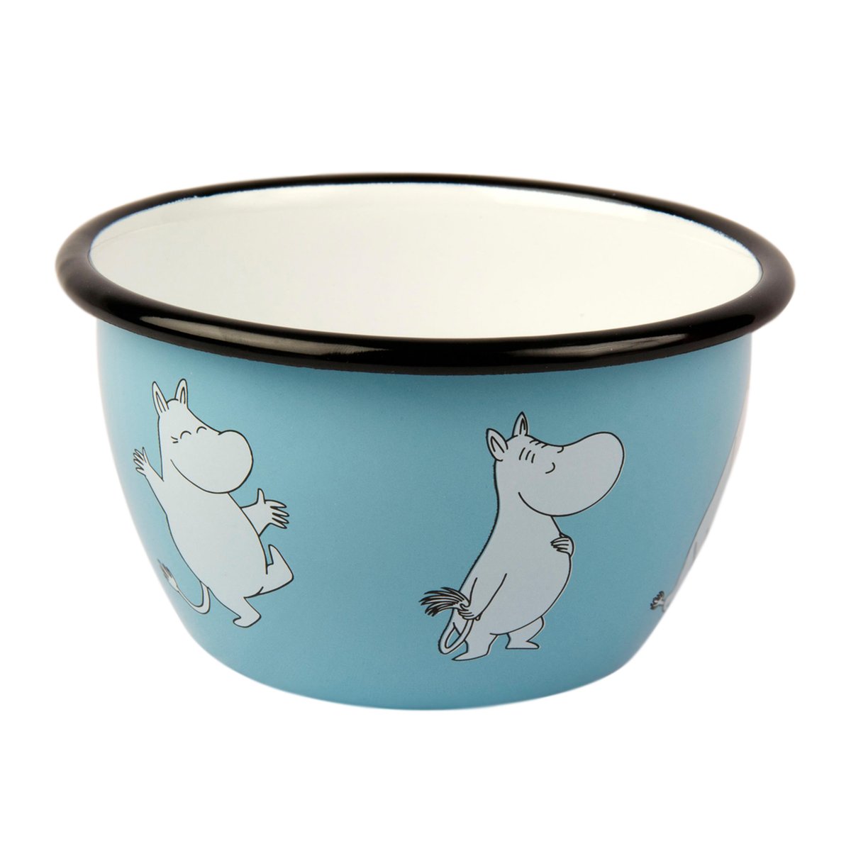 Muurla Moomin Retro enamel bowl 6 dl moomin