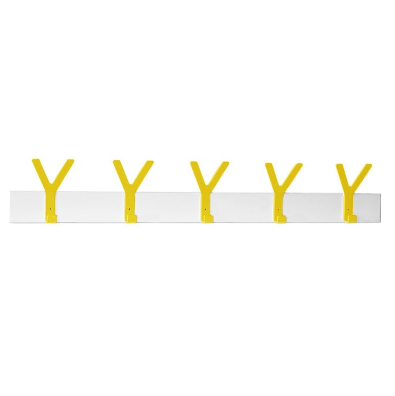 SMD Design Y hook rack white, yellow