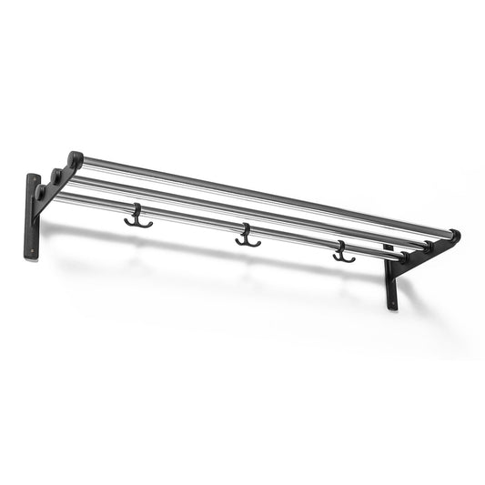 Essem Design Nostalgi hat shelf/ shoe shelf chrome, black