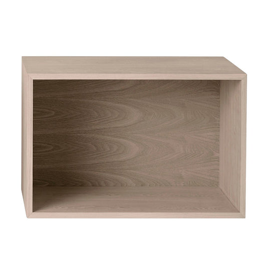 Muuto Stacked förvaringssystem med ryggskiva large Oak