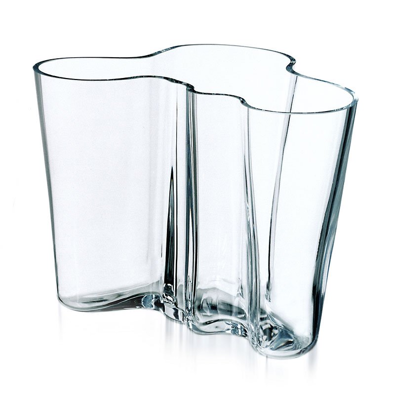 Iittala Alvar Aalto vas klar 160 mm