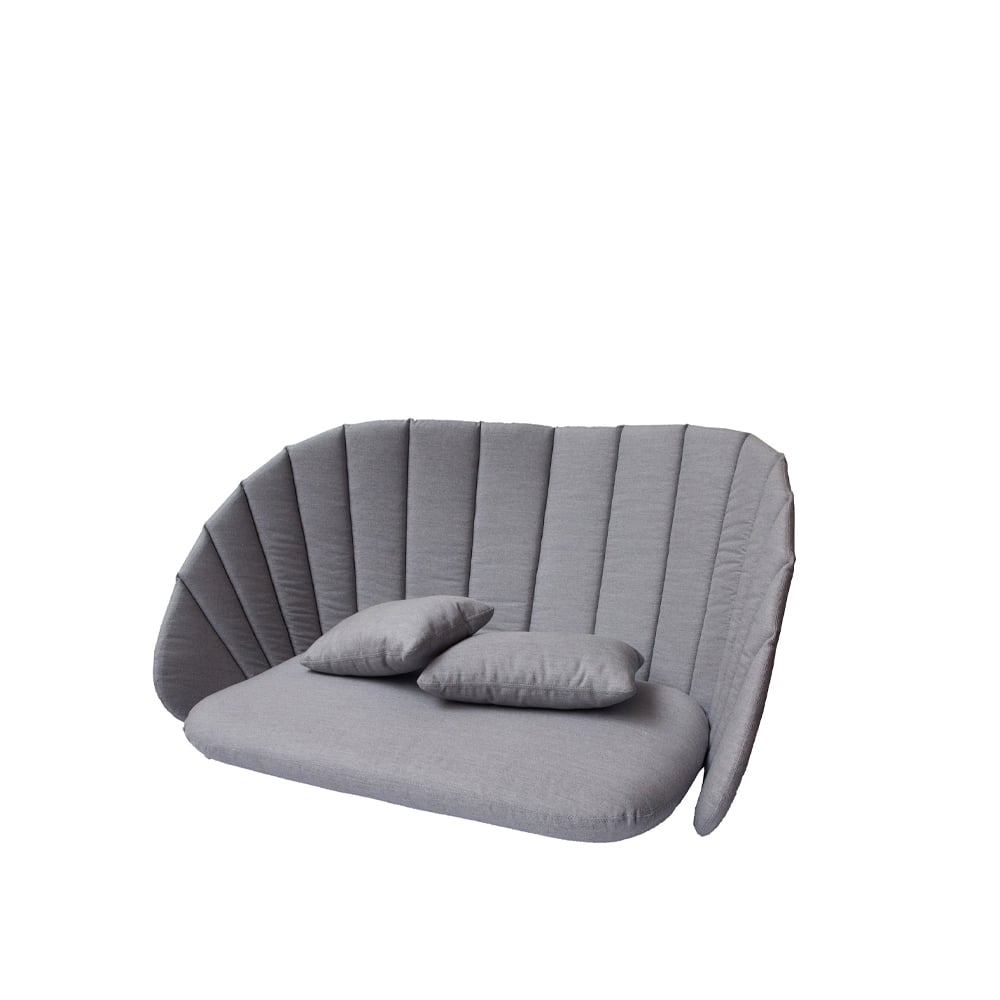 Cane-line Peacock Sofa-Set 2-Sitzer Cane-line Matt Grey