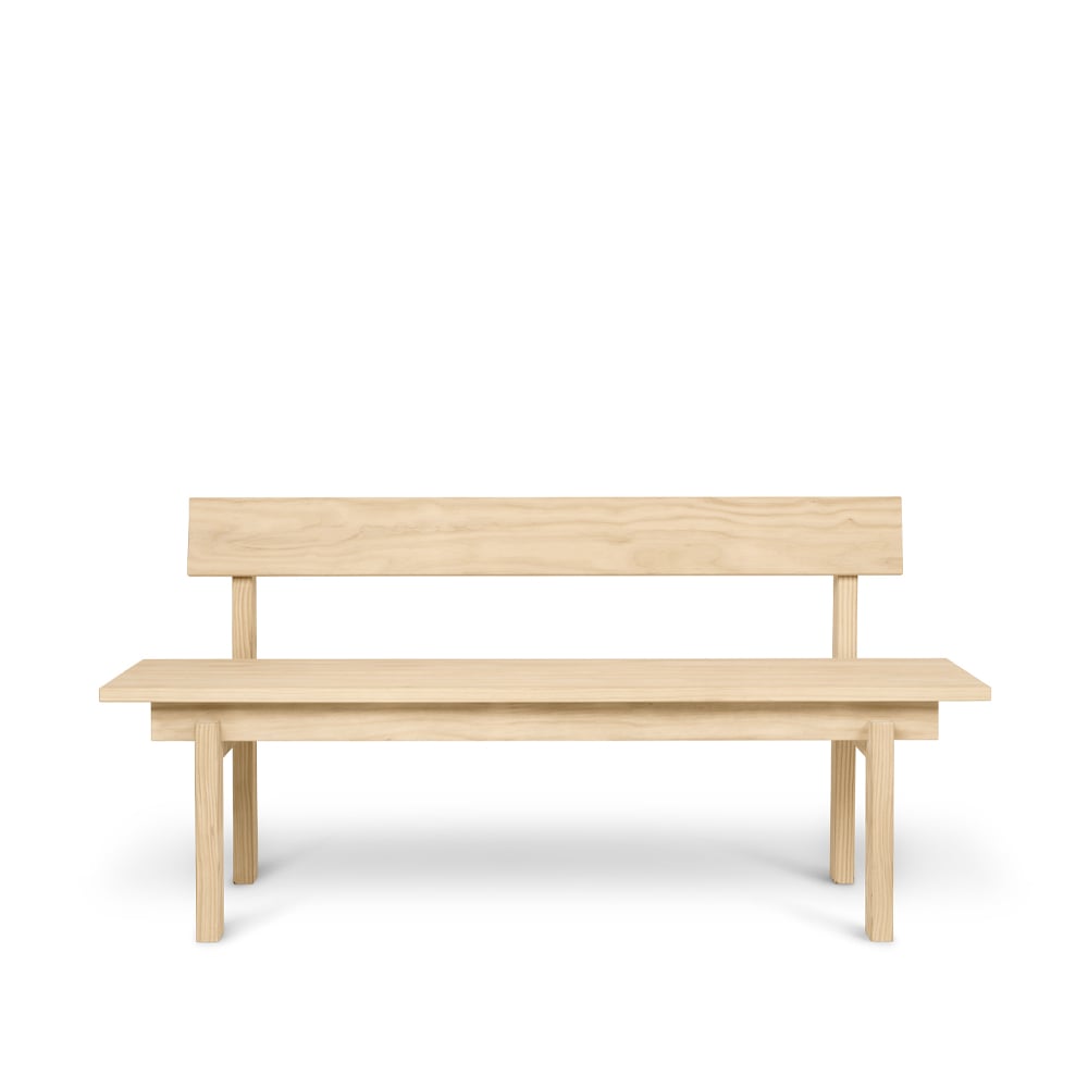 ferm LIVING Peka bänk pine natural