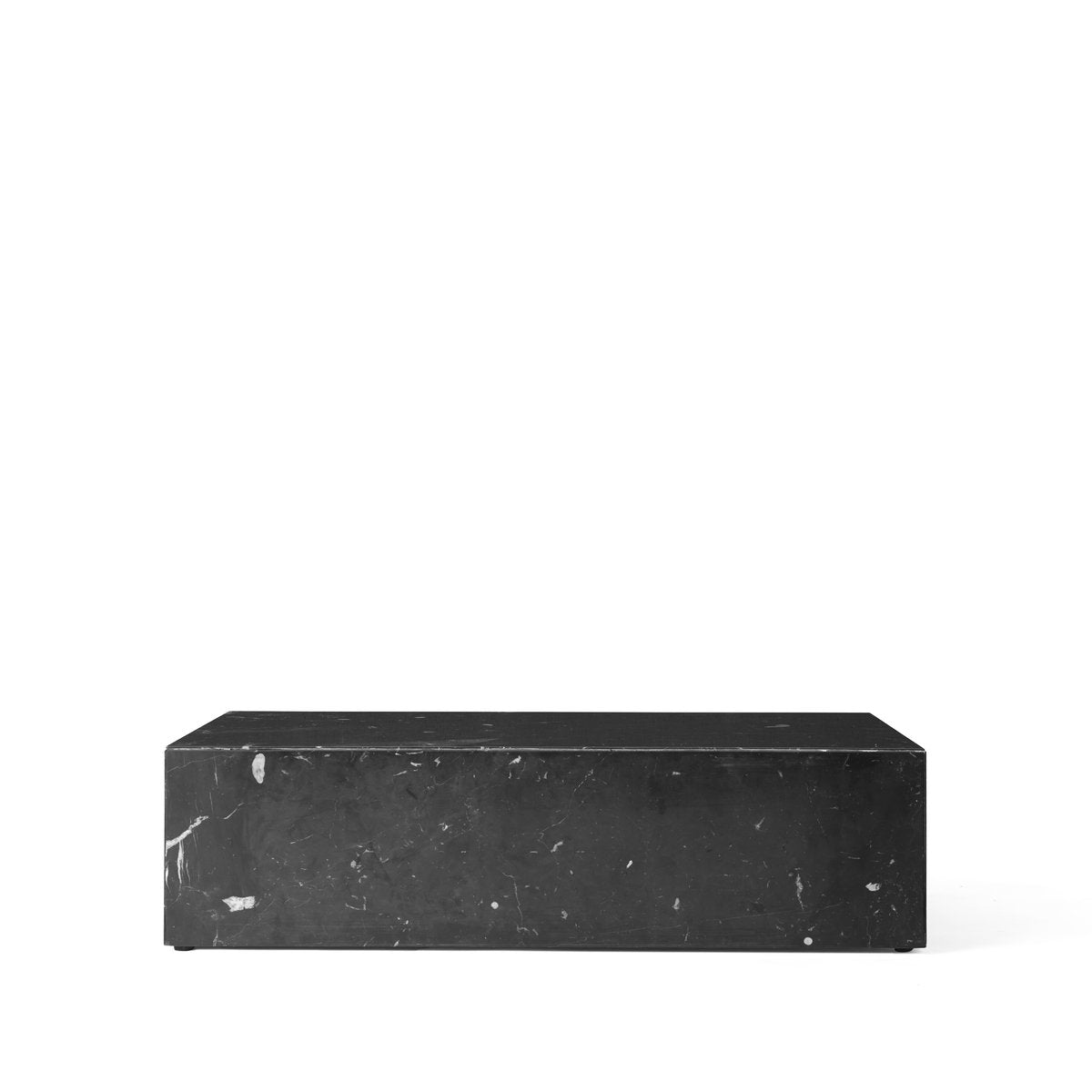 Audo Copenhagen Plinth Beistelltisch Black, low