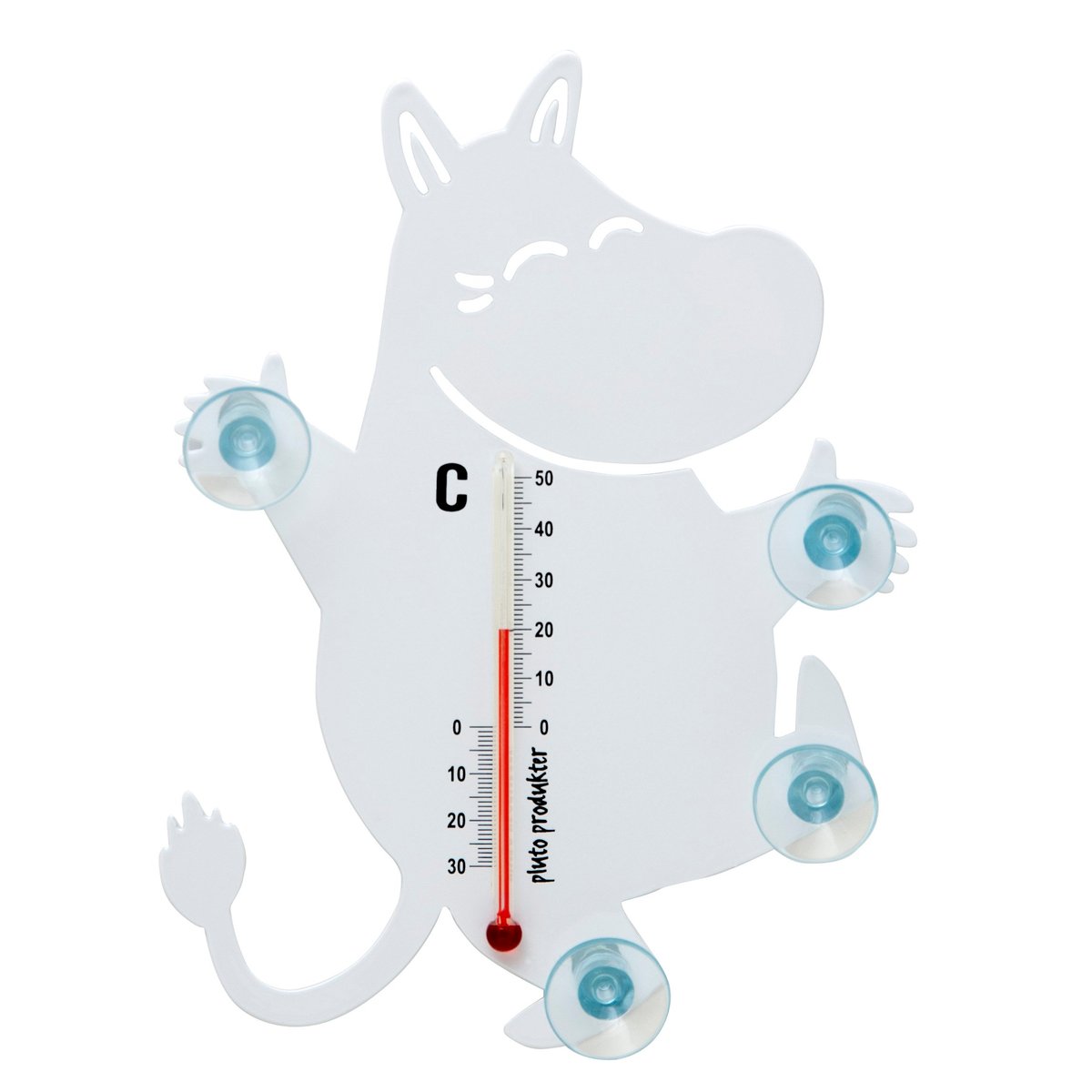 Pluto Design Mumin Thermometer Weiß