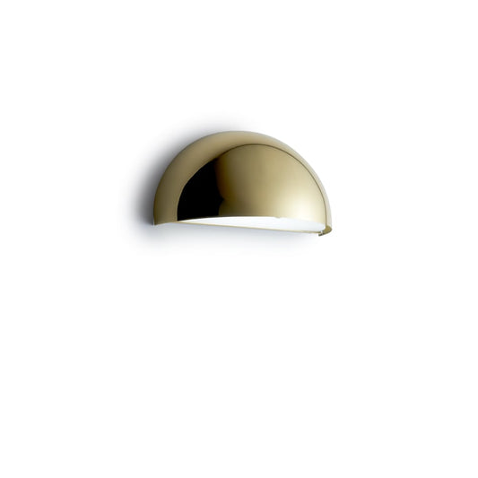 Light-Point Rørhat vägglampa brass polished