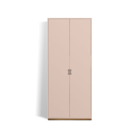 Asplund Snö F Hochschrank Rose, Eichesockel,  30 cm