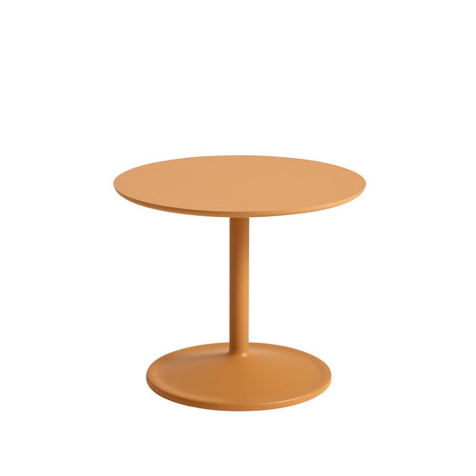 Muuto Soft Beistelltisch Ø48cm Orange laminate H: 40cm