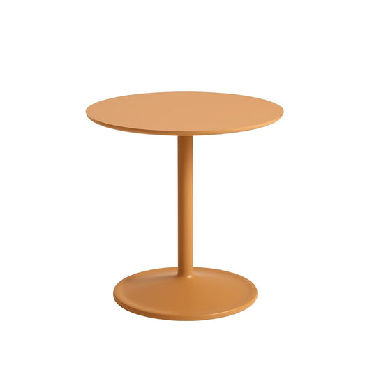 Muuto Soft Beistelltisch Ø48cm Orange laminate H: 48cm