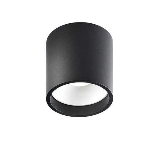 Light-Point Solo Round spotlight Black/white, 2700 kelvin