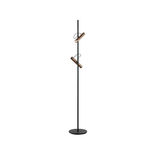 Light-Point Spirit F1 golvlampa black/rose gold