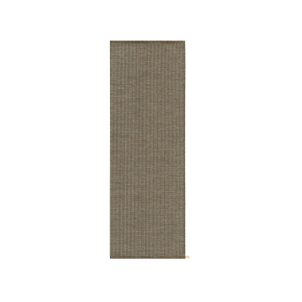 Kasthall Stripe Icon gångmatta bark brown 782 90x250 cm