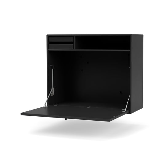 Montana STUDIO Schreibtisch wandhängend Black 05