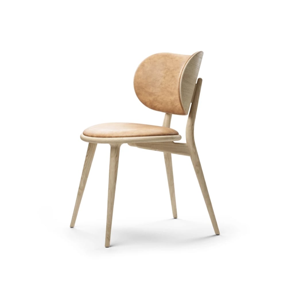 Mater The Dining Chair stol Natural-mattlackat ekstativ