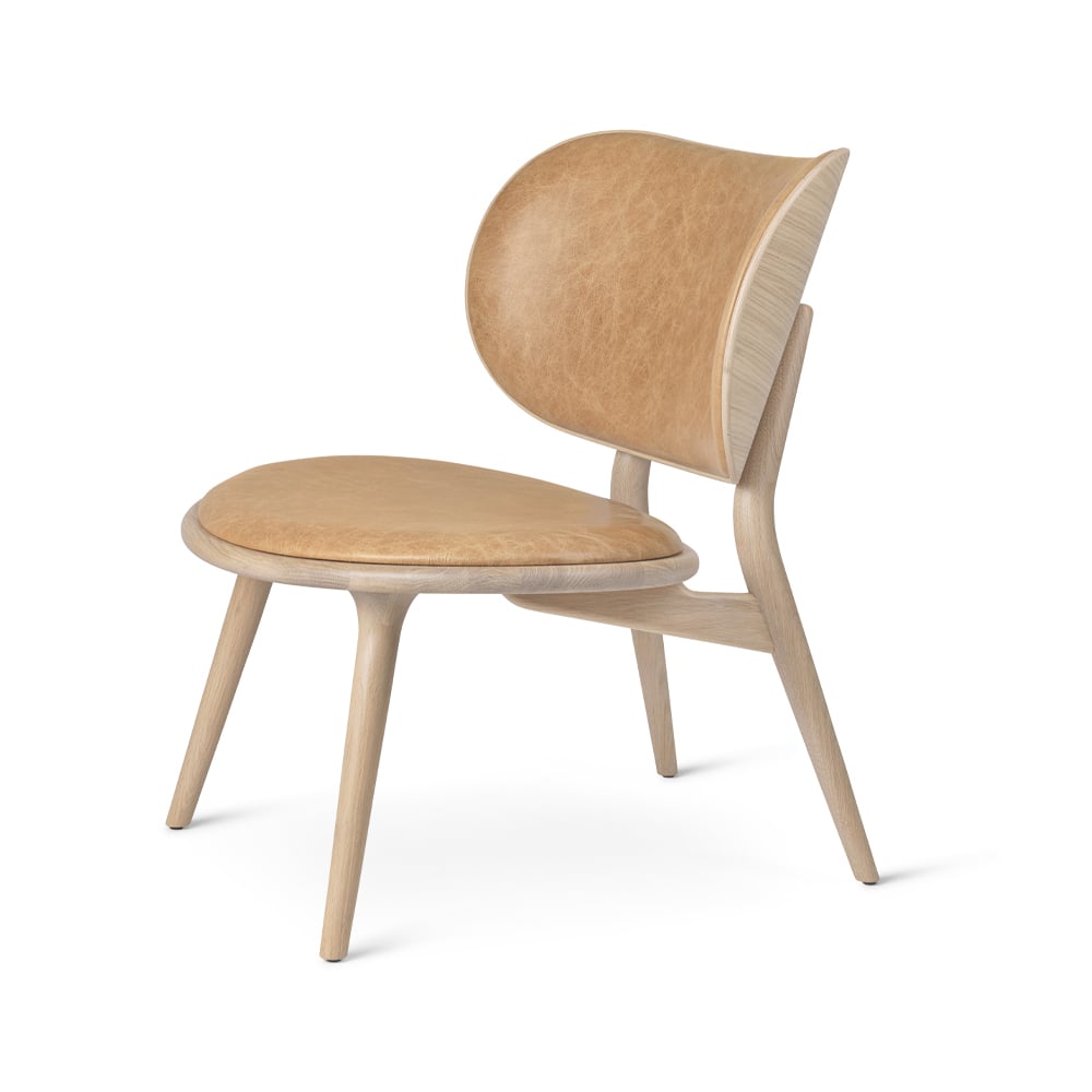 Mater The Lounge Chair loungestol Natural-mattlackat ekstativ