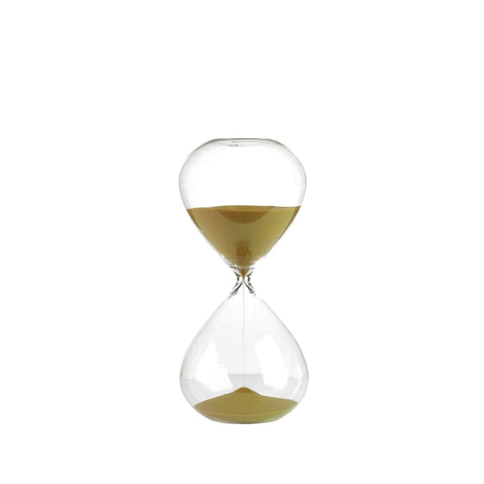 POLSPOTTEN Ball Sanduhr M 30 cm Gold