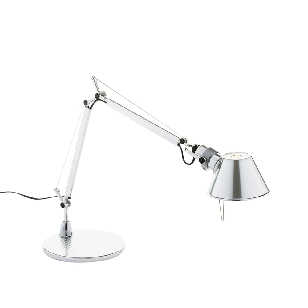 Artemide Tolomeo micro Tischleuchte Aluminium glänzend