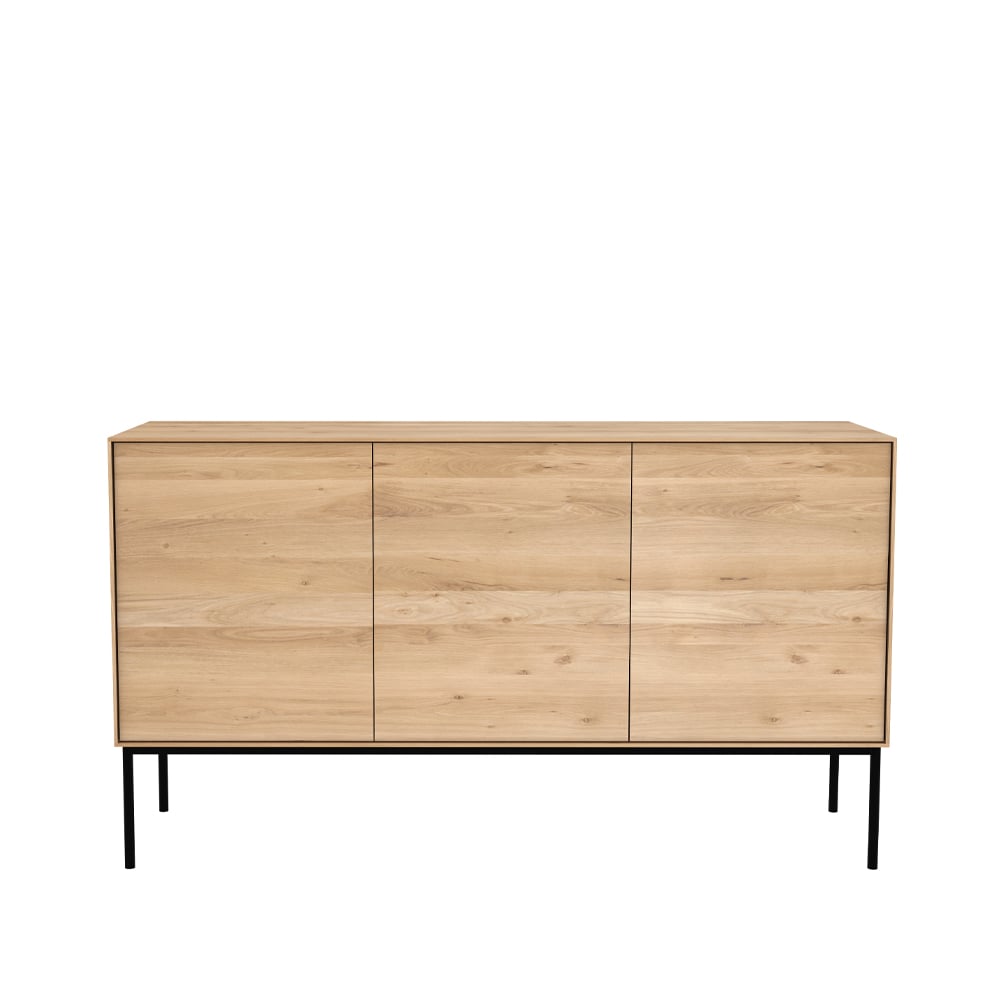 Ethnicraft Whitebird sideboard Ek-Metall 3 dörrar