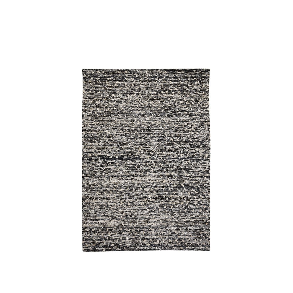 Kateha Woolly Teppich Black/white, 170 x 240cm